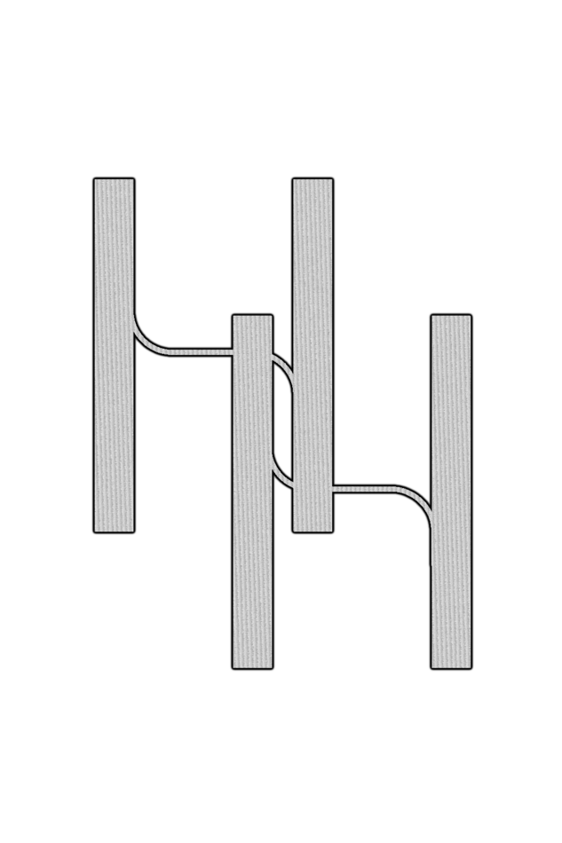 HH Polo T-Shirt (White Logo)