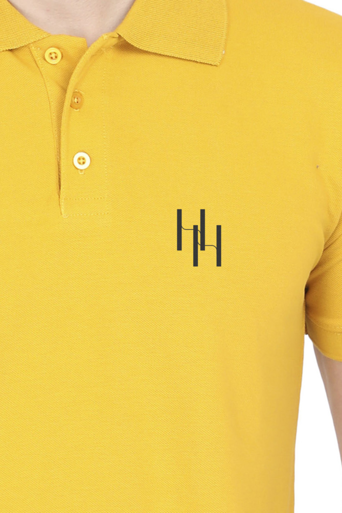 HH Polo T-Shirt (Black Logo)